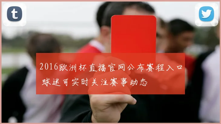 2016欧洲杯直播官网公布赛程入口 球迷可实时关注赛事动态